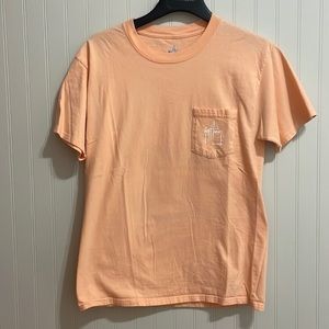 Light orange/peach Guy Harvey Original S/S Tee shirt on size M